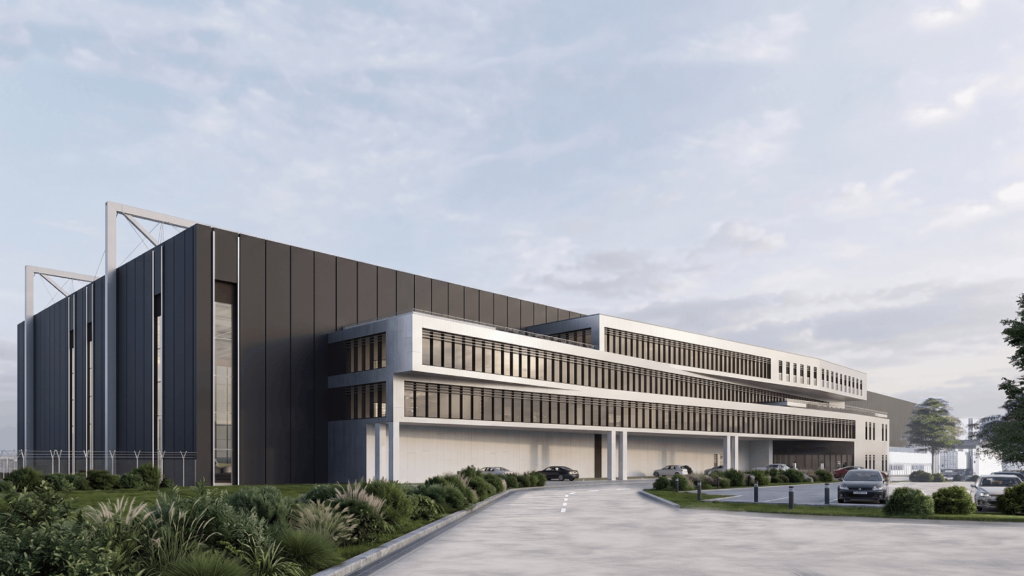 Neubau Hangar Zufahrt